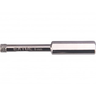 Дијамантска круна за стакло/керамика, ф 6mm Дијамантска круна за стакло/керамика, ф 6mm